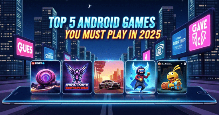 Top 5 Android Games You Must Play in 2025 🎮