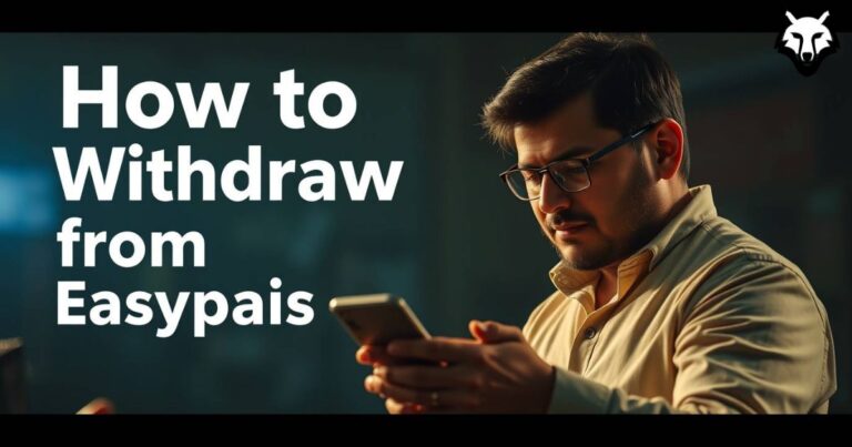 How to Withdraw from Easypaisa Apps – Full Guide